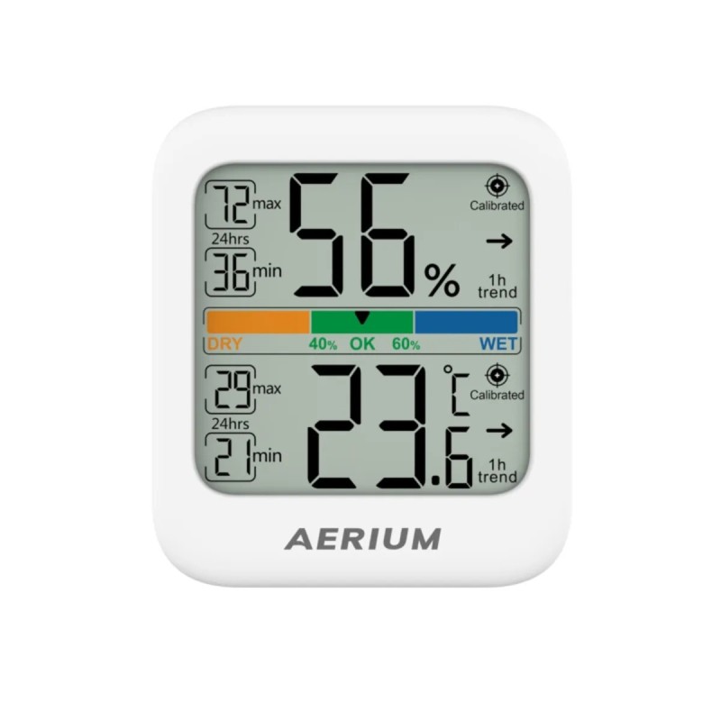 Monitor teploty a vlhkosti vzduchu AERIUM T33 DUAL